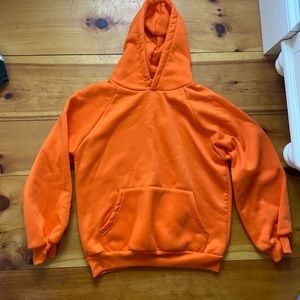 Orange sweatshirt